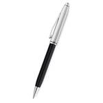 яШариковая ручка Cross Townsend Black Lacquer/Engraved Rhodium Plated (AT0042-7)